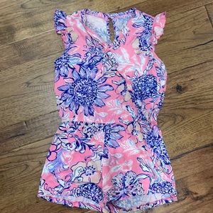 Lilly Pulitzer Girls Romper size 12/14